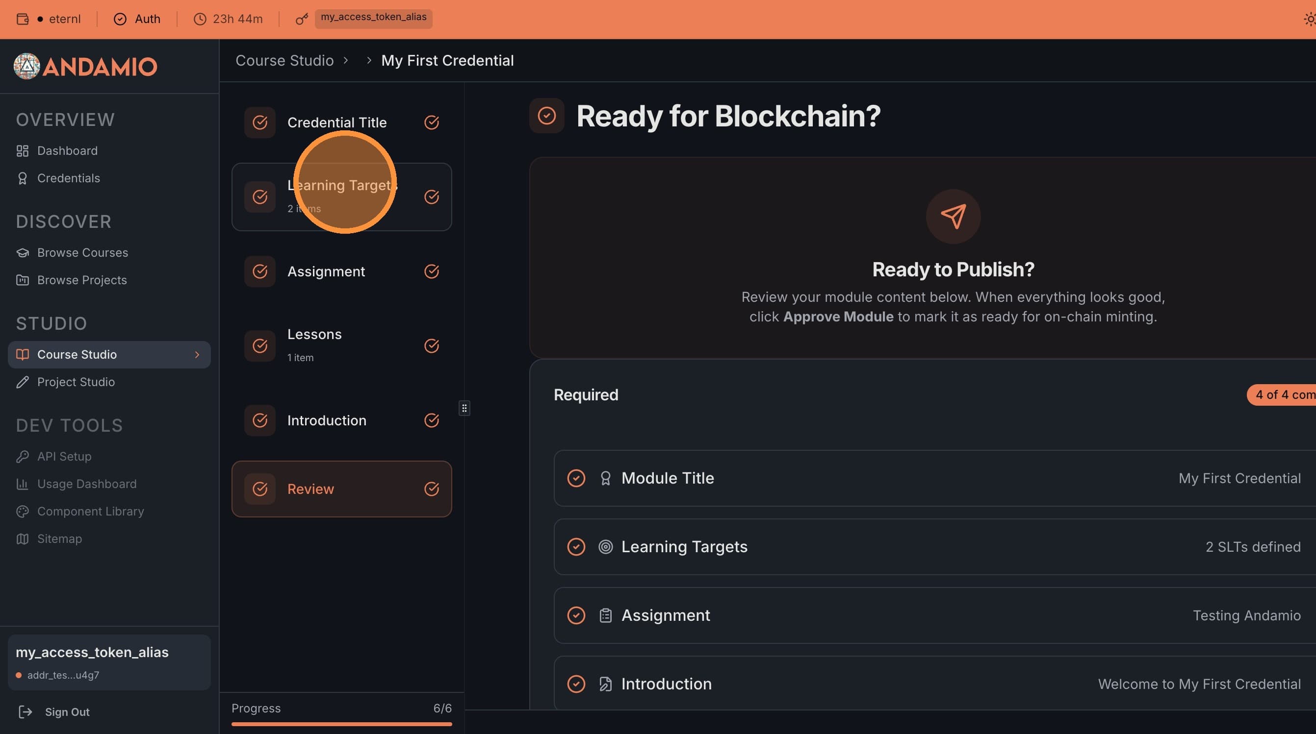 Continue adding or editing SLTs